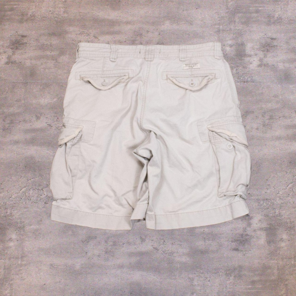 Y2K 2000's 00's Polo Ralph Lauren Cargo Utility Workwear Military  Short's